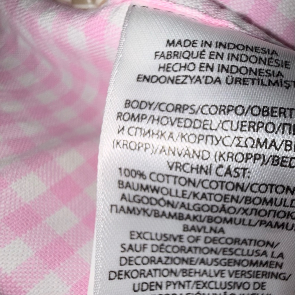 Polo by Ralph Lauren Light Pink Checkered Men's Shirt - Picture 6 of 11